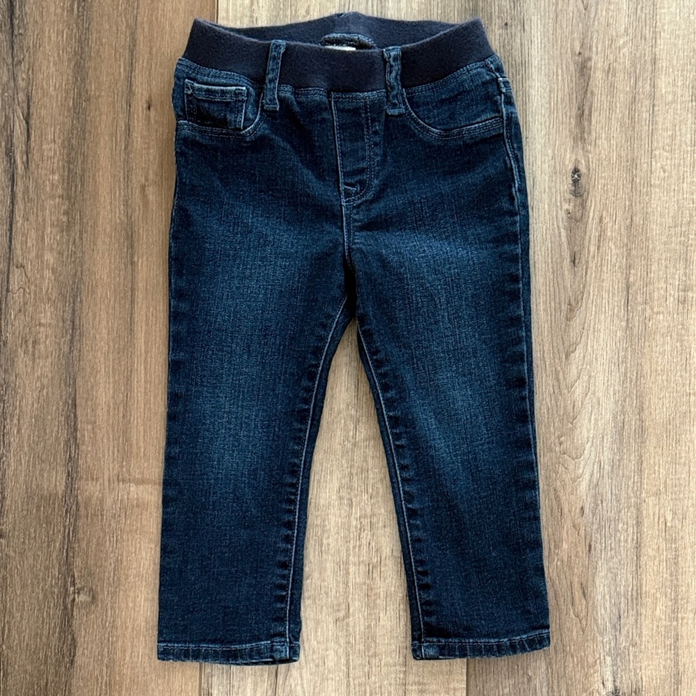 Kids Denim Jeans with Elastic Waistband baby gap 18 to 24 months girl